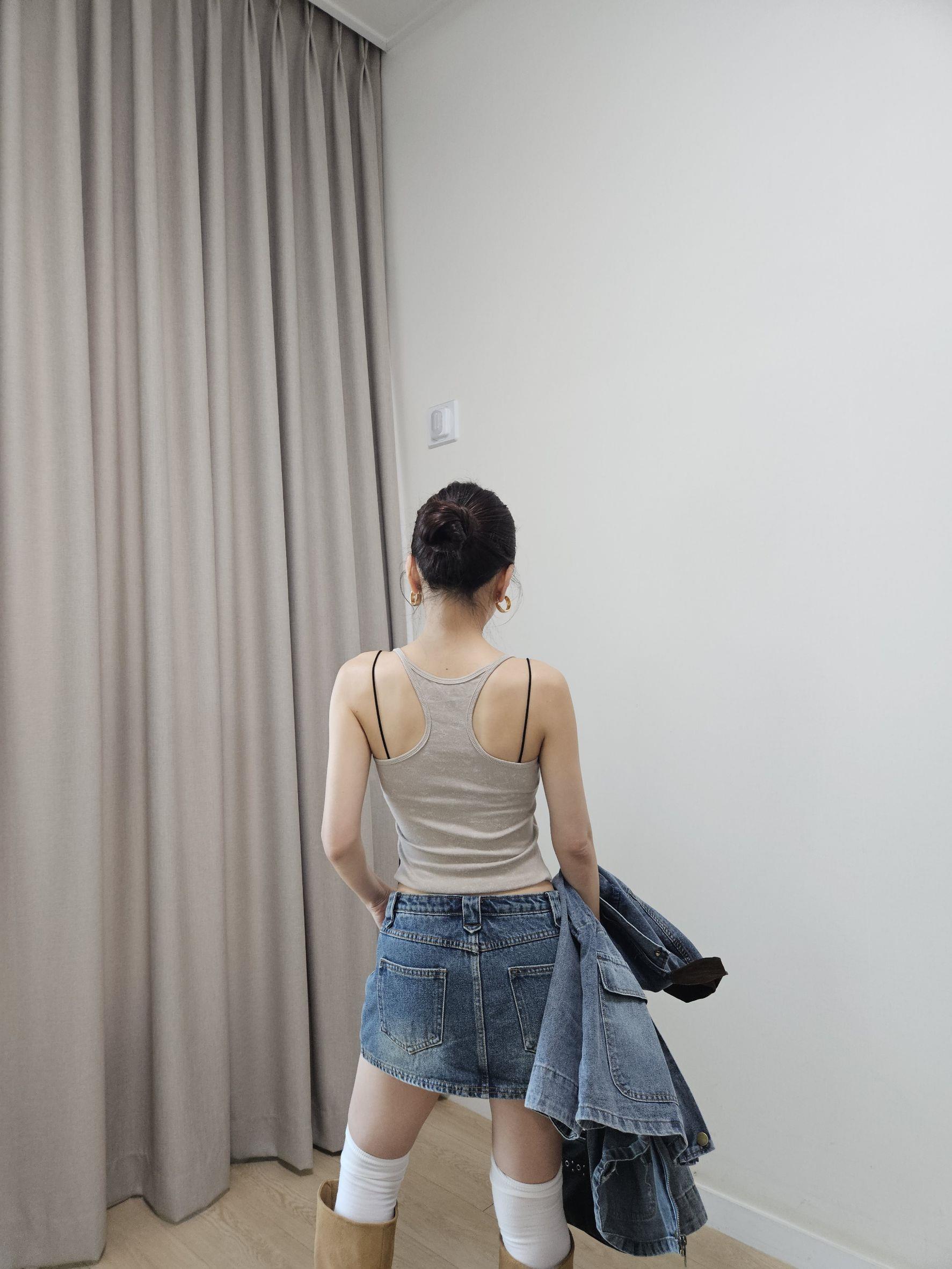 挖背U領渲染BRA背心